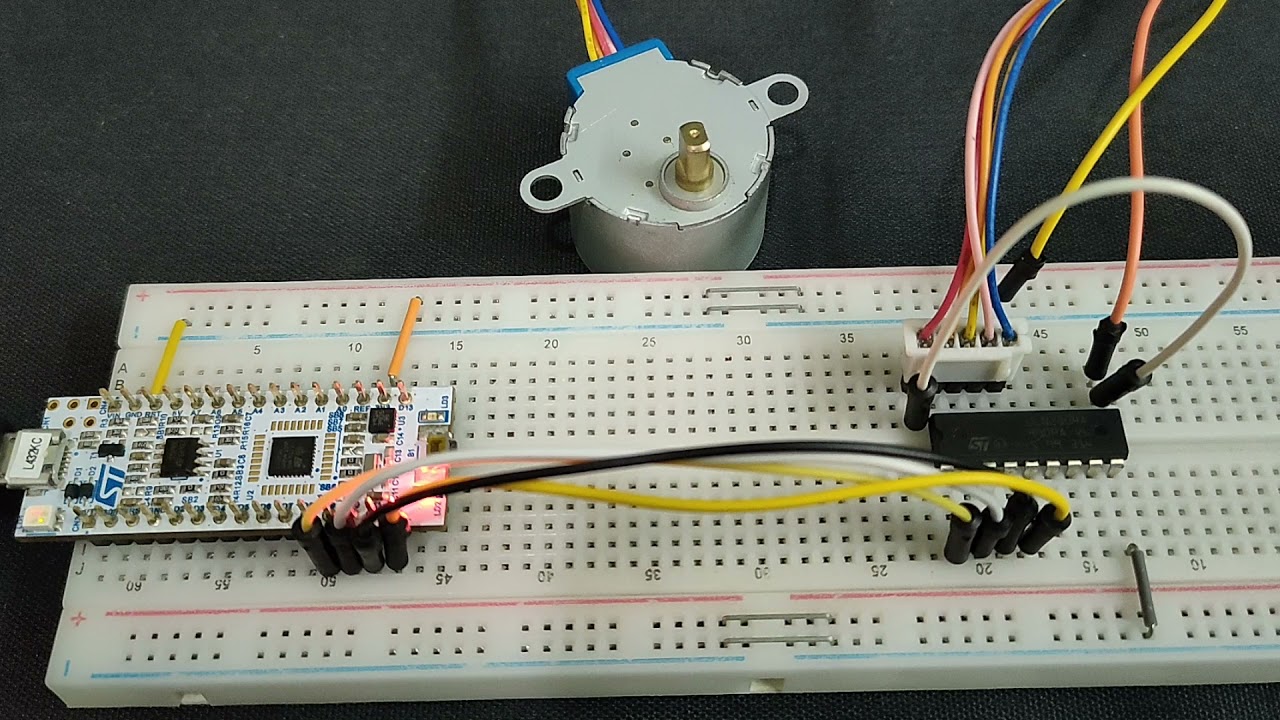 STM32 four precision control methods for stepper motors